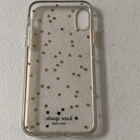 NEW Glass+ Screen Protector for iPhone X/Xs and a Gently Used Kate Spade X case - Picture 7 of 7